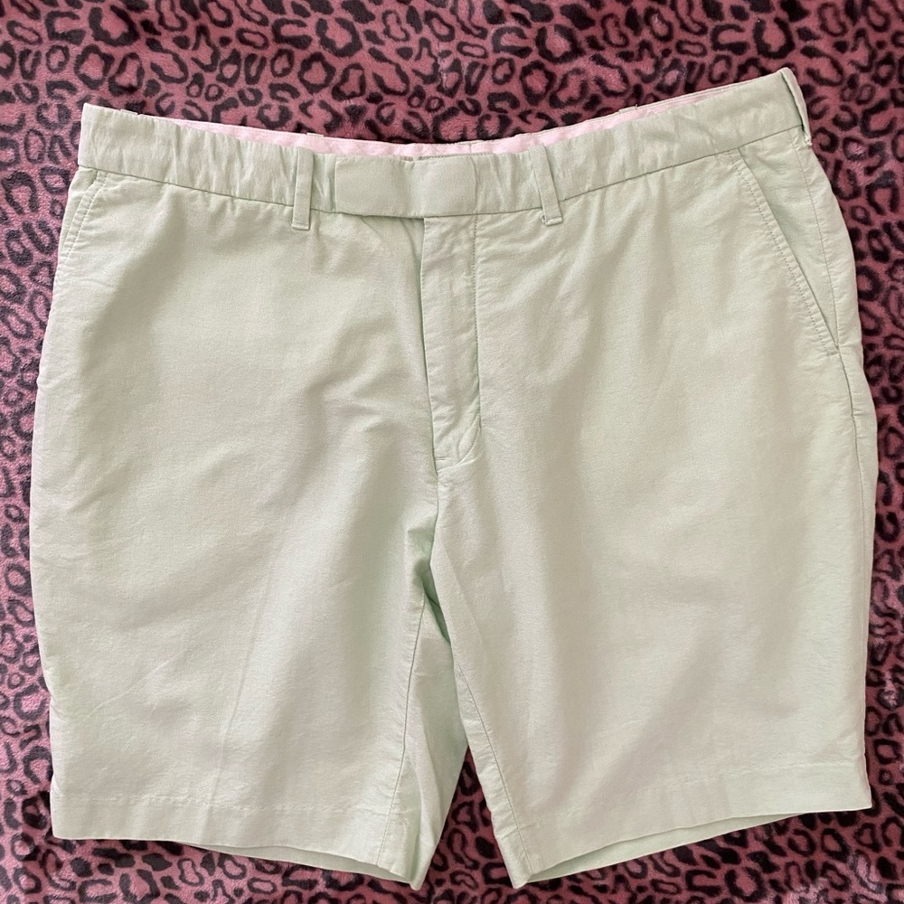 Polo by Ralph Lauren Green Flat Front Shorts